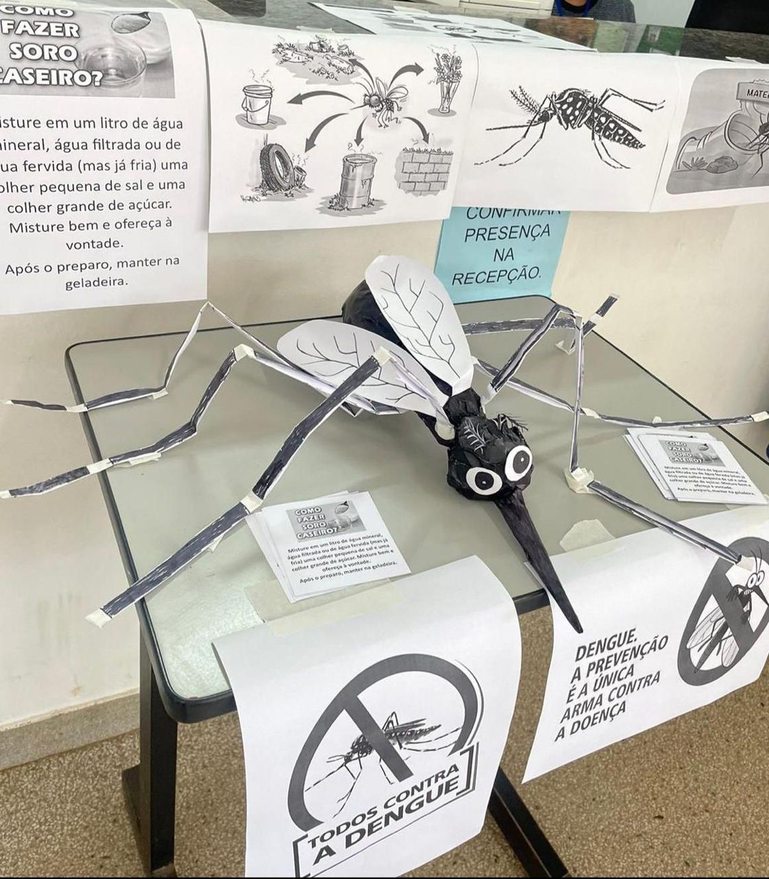COMBATE À DENGUE — PALESTRA NA UBS MARIA LUIZA IV