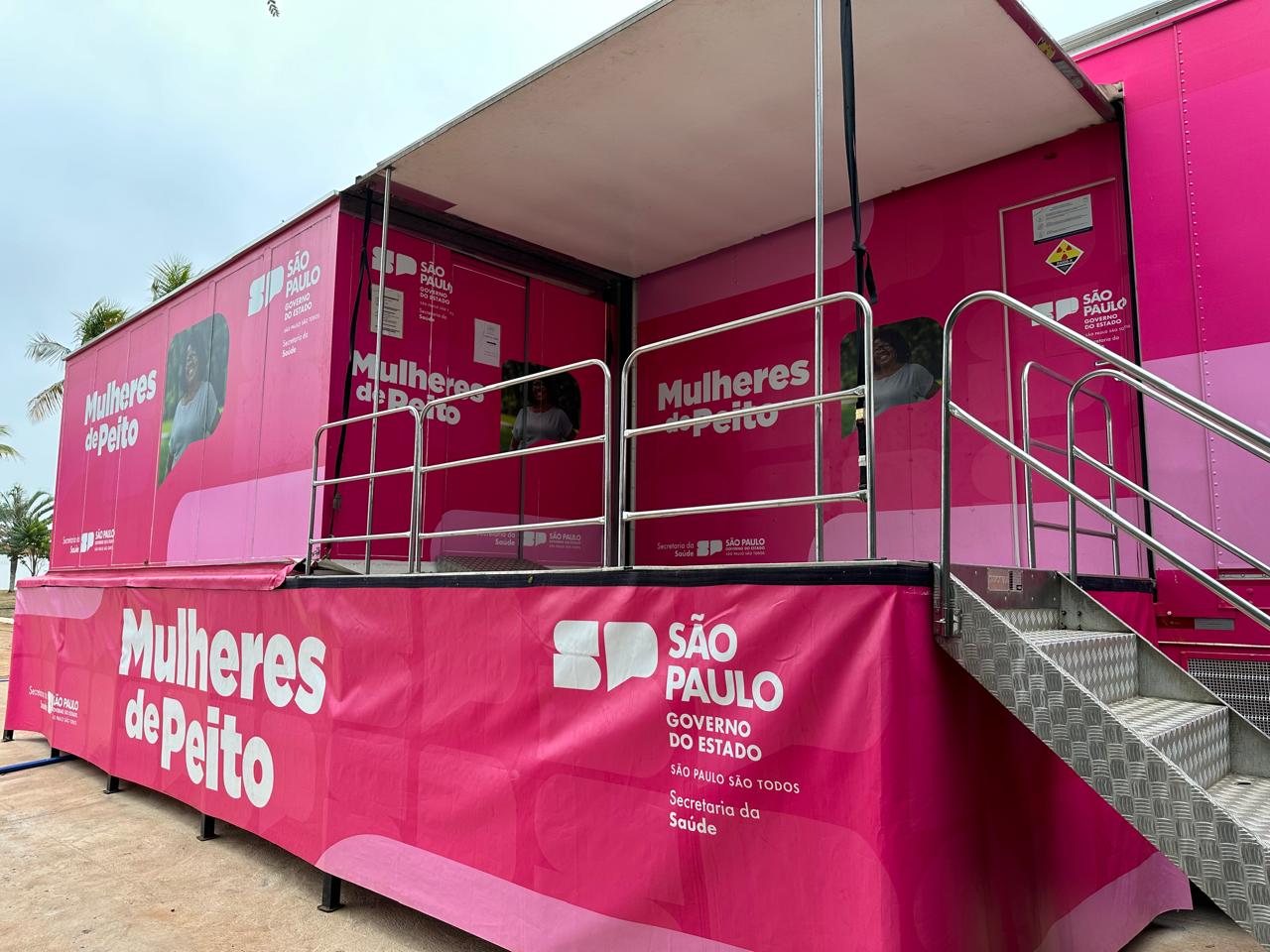 AINDA DÁ TEMPO DE REALIZAR EXAME NA CARRETA DA MAMOGRAFIA