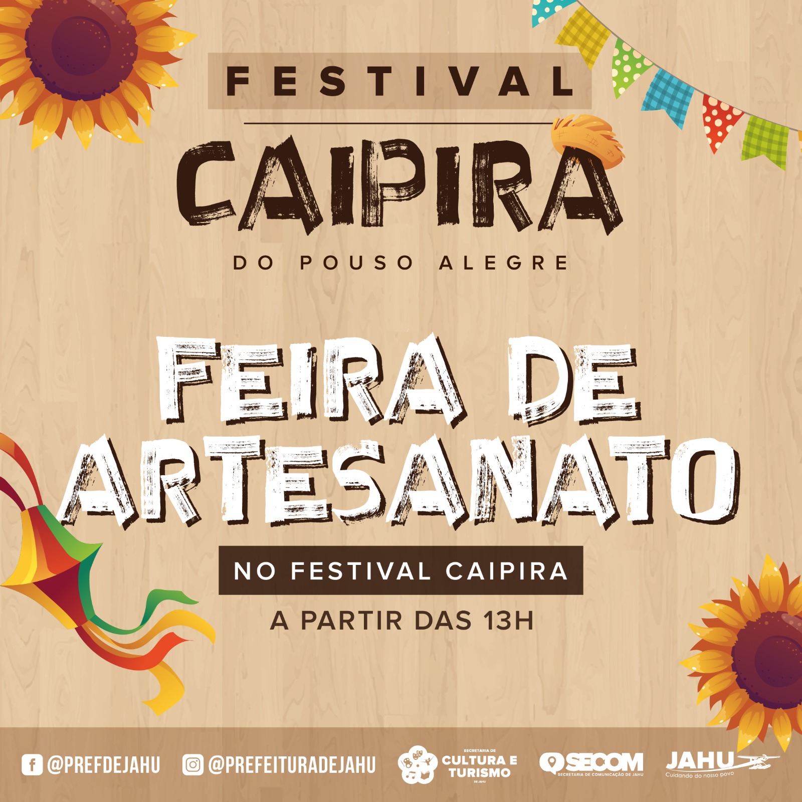 FESTIVAL CAIPIRA NO POUSO ALEGRE TEM FEIRA DE ARTESANATO