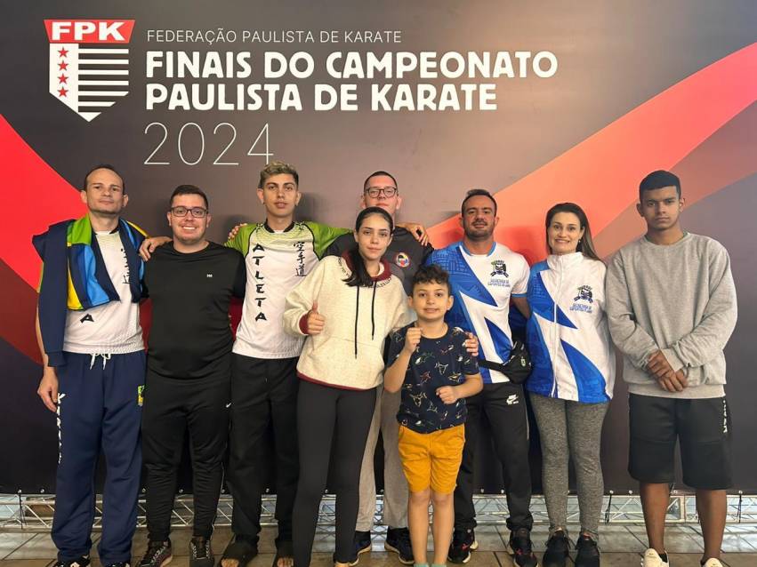 KARATECAS JAUENSES PARTICIPAM DO CAMPEONATO PAULISTA DA MODALIDADE