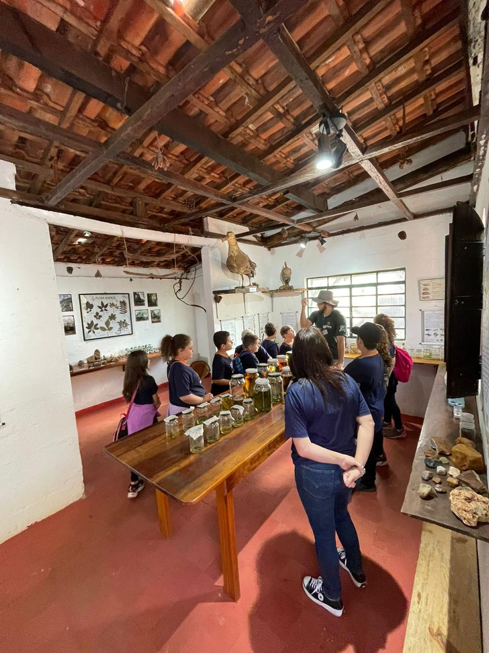 ESTUDANTES DO COLÉGIO CONEXÃO VISITAM HORTO MUNICIPAL