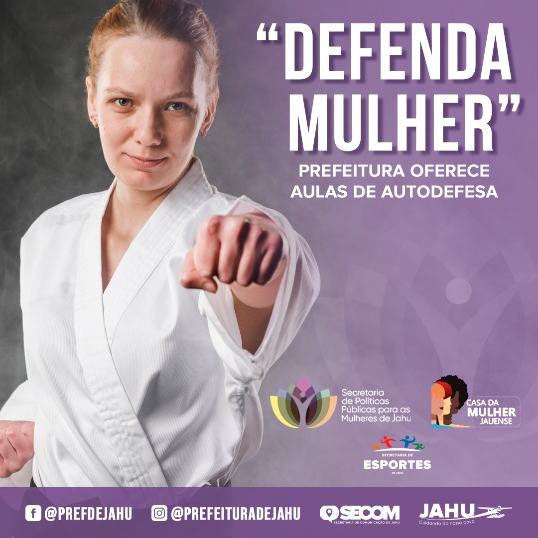 AULAS DE DEFESA PESSOAL - ÚLTIMAS VAGAS