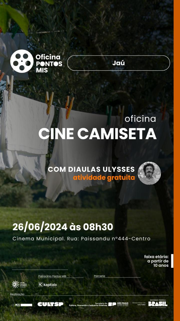 OFICINA PÕE EM PAUTA EVOLUÇÃO DA MÍDIAS E PROGRESSO DO CINEMA