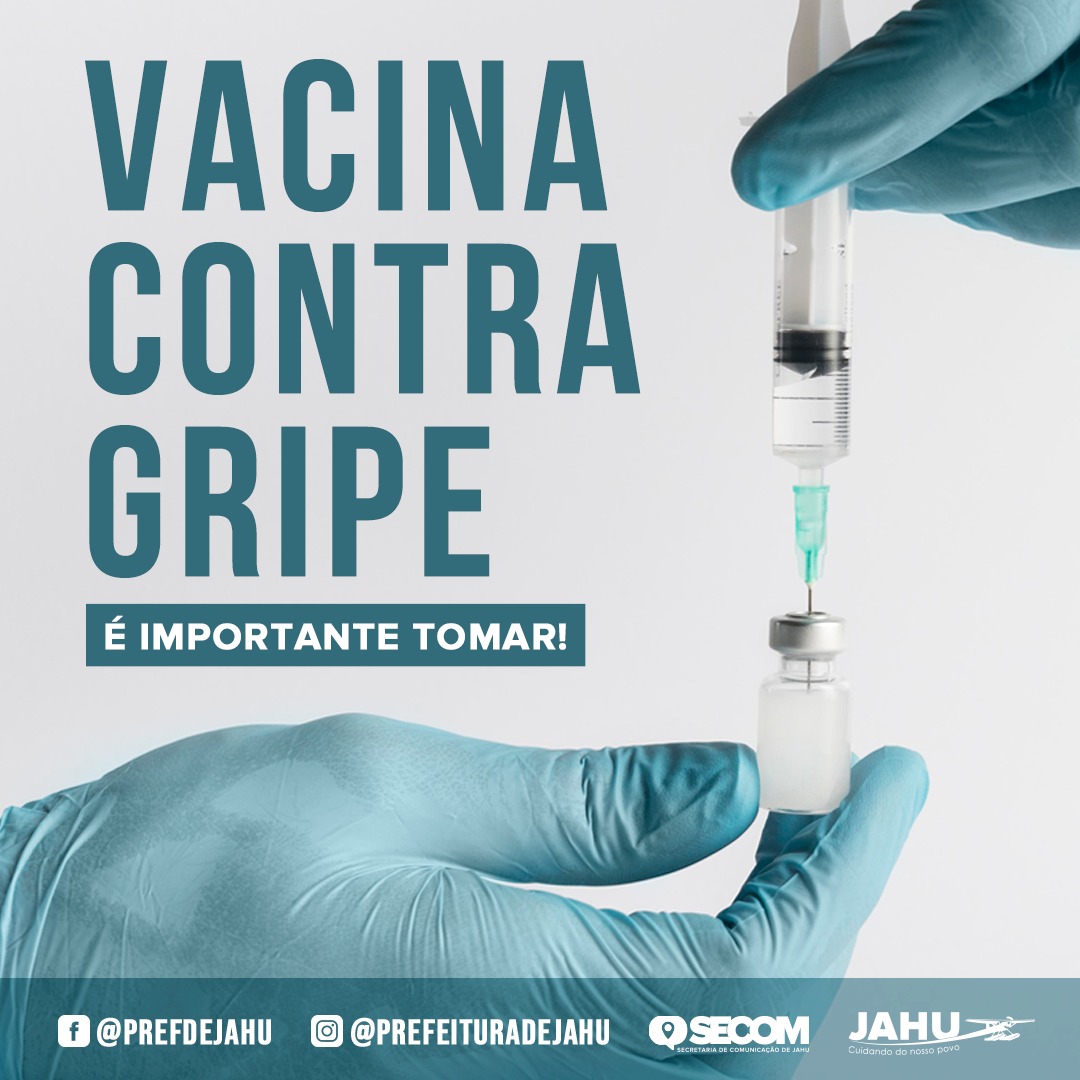 VACINA CONTRA GRIPE - É IMPORTANTE TOMAR