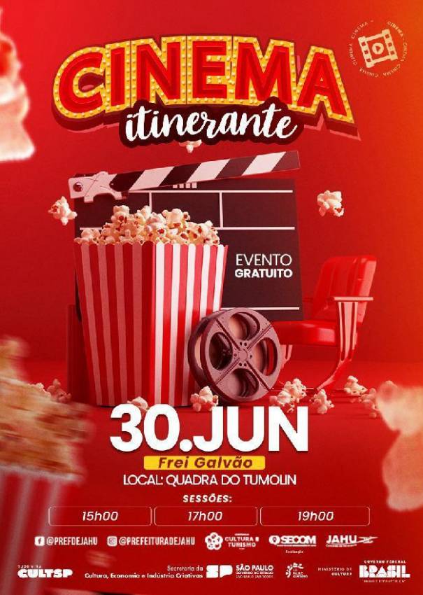 DOMINGO TEM CINEMA NA QUADRA DO 