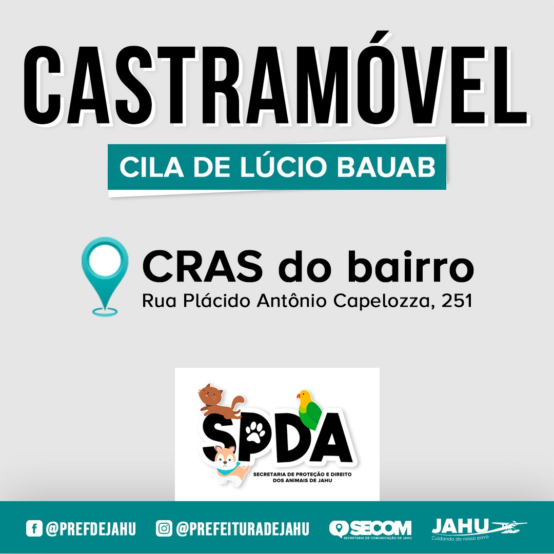 CASTRAMÓVEL VAI AO CILA BAUAB