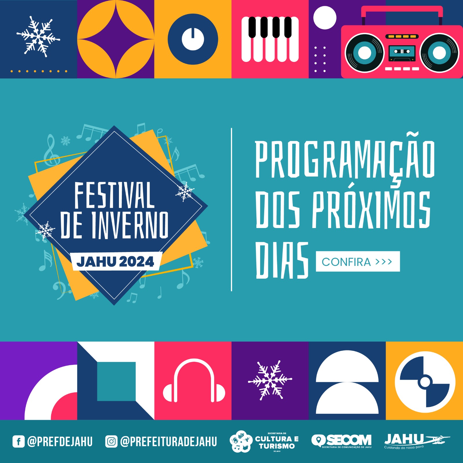 FESTIVAL DE INVERNO - TEM MUITA COISA POR VIR