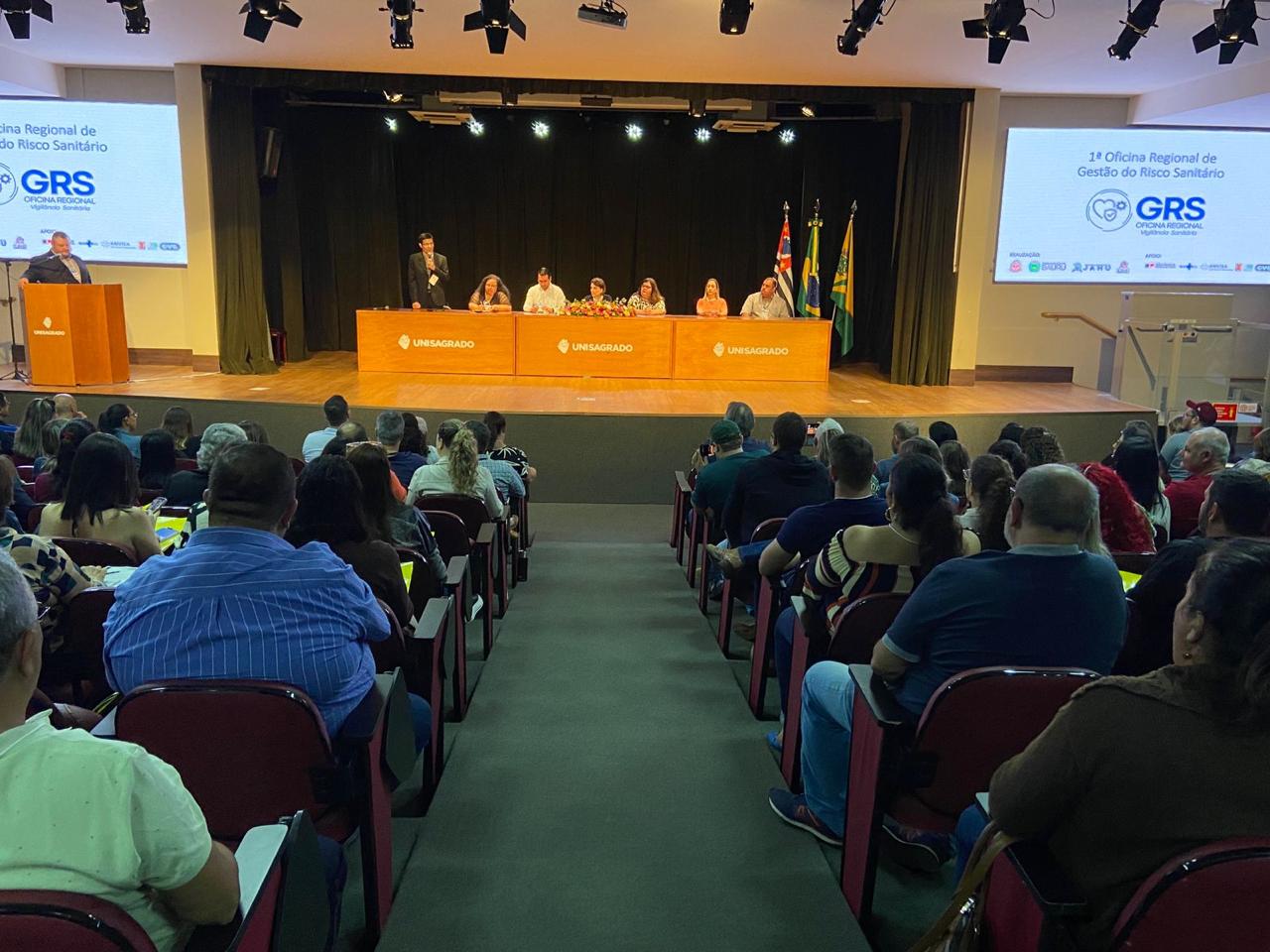 JAHU PARTICIPA DE OFICINA SOBRE GESTÃO DO RISCO SANITÁRIO