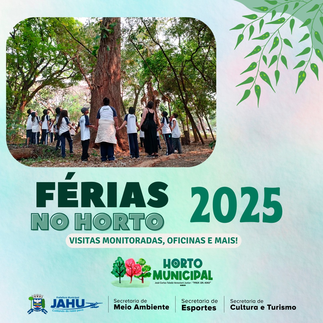 PREFEITURA PROMOVE MAIS UMA EDIÇÃO DO FÉRIAS NO HORTO