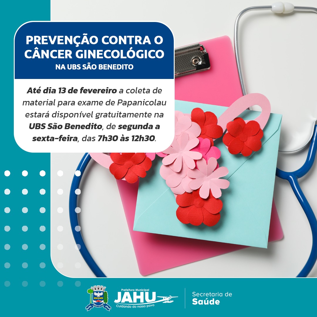 PREVENÇÃO CONTRA O CÂNCER GINECOLÓGICO NA UBS SÃO BENEDITO