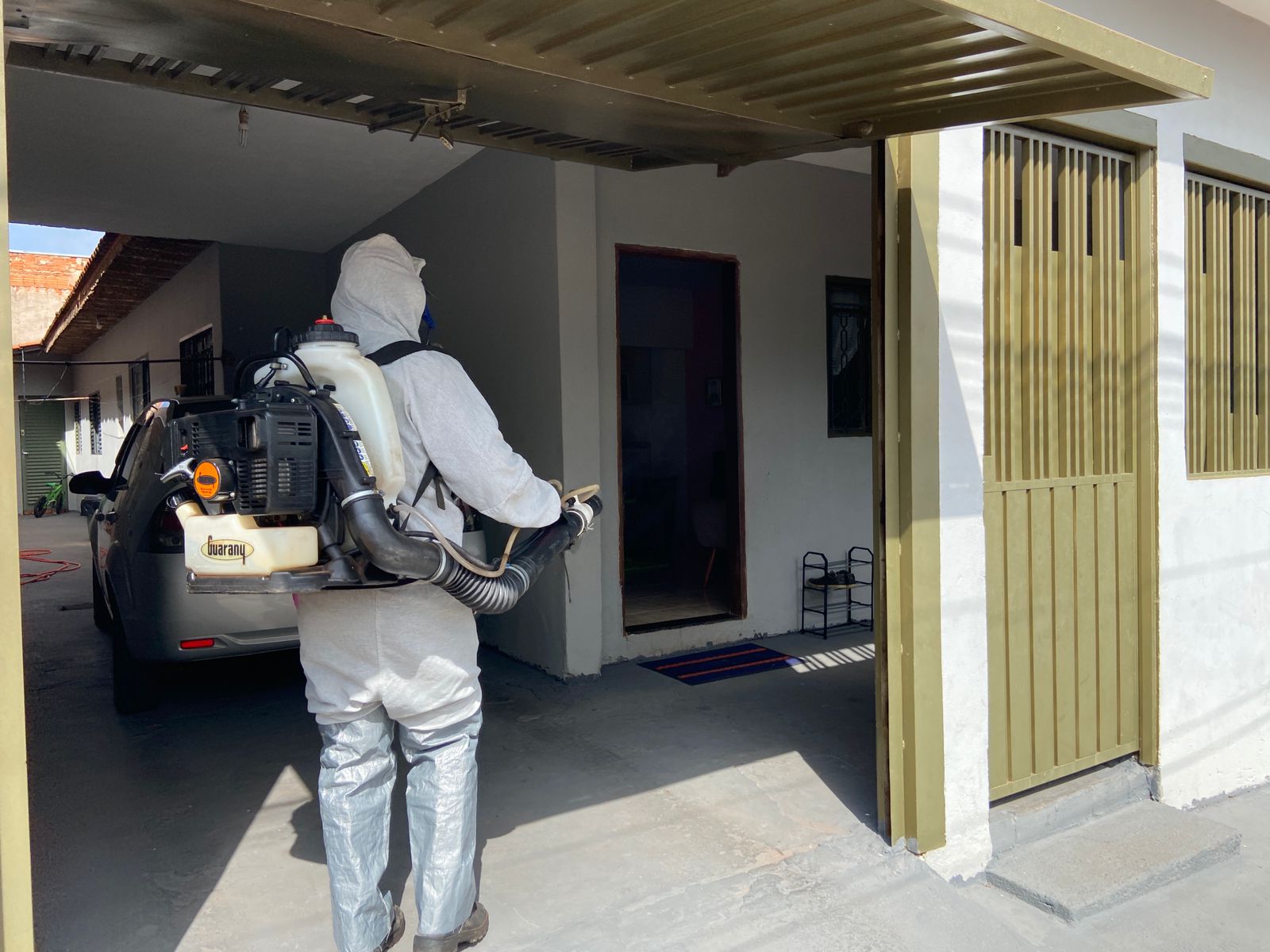 DENGUE - NEBULIZAÇÃO COSTAL NO CILA: MANTENHA O MOSQUITO LONGE!