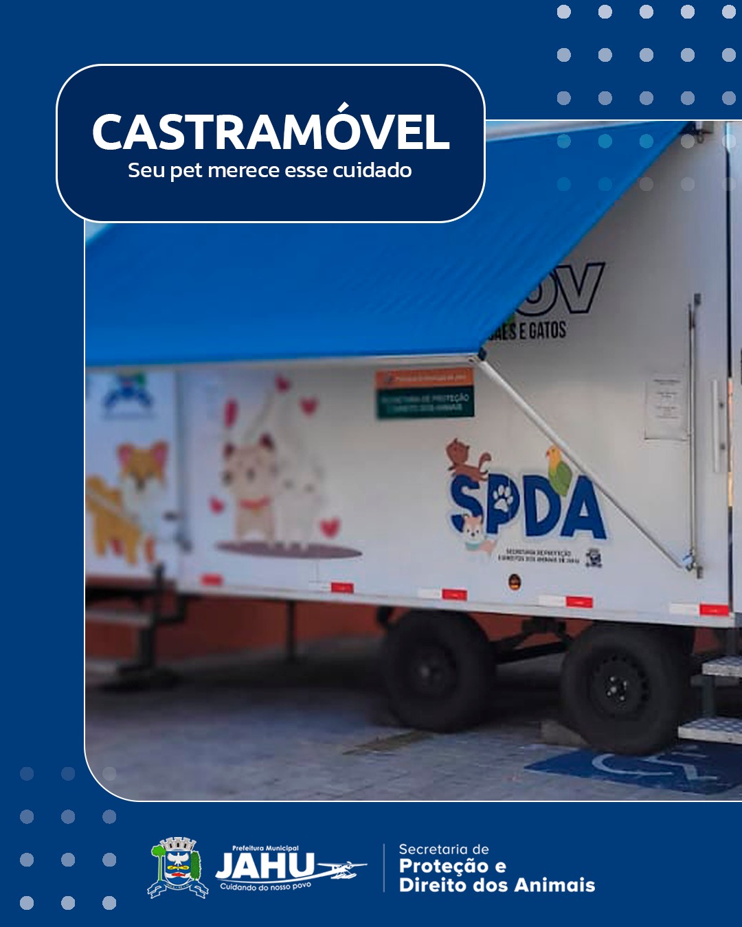 CASTRAMÓVEL NO LAGO DO SILVÉRIO - VAMOS CUIDAR DO SEU PET?