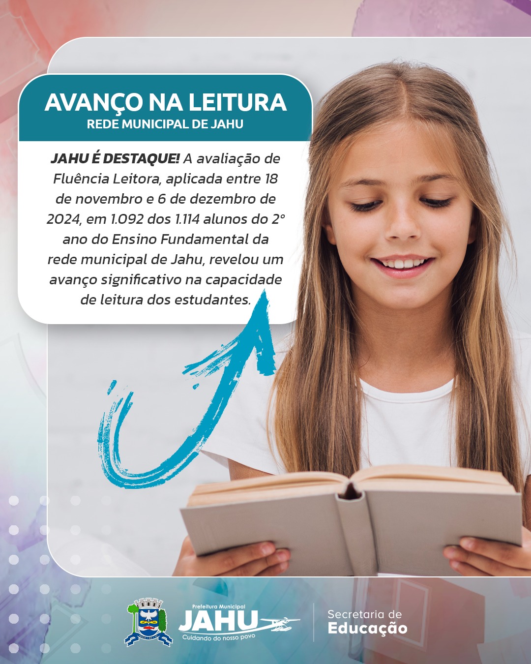 AVANÇO NA LEITURA DOS ALUNOS DA REDE MUNICIPAL DE JAHU É DESTAQUE EM AVALIAÇÃO