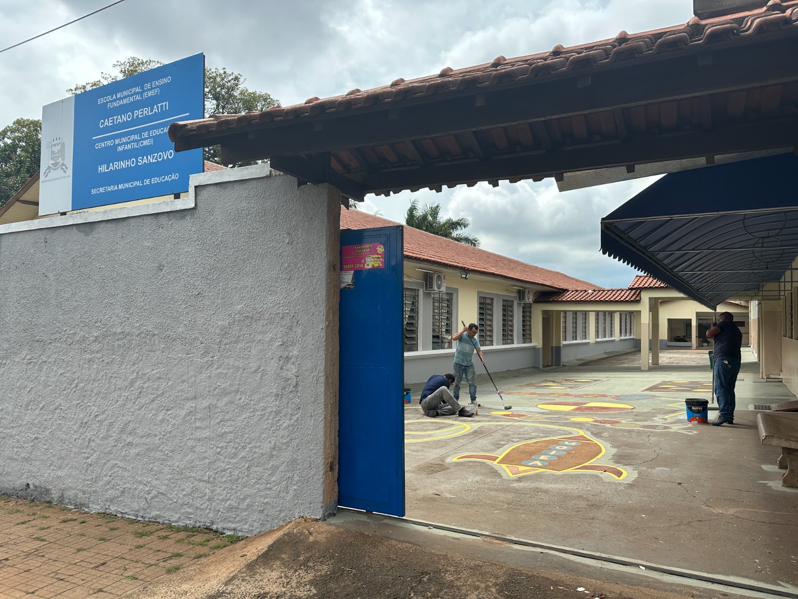 PREFEITURA INTENSIFICA AÇÕES DE MANUTENÇÃO NAS ESCOLAS MUNICIPAIS