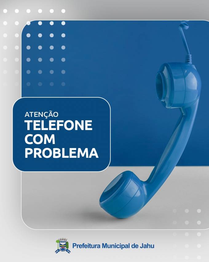 TELEFONES COM PROBLEMA
