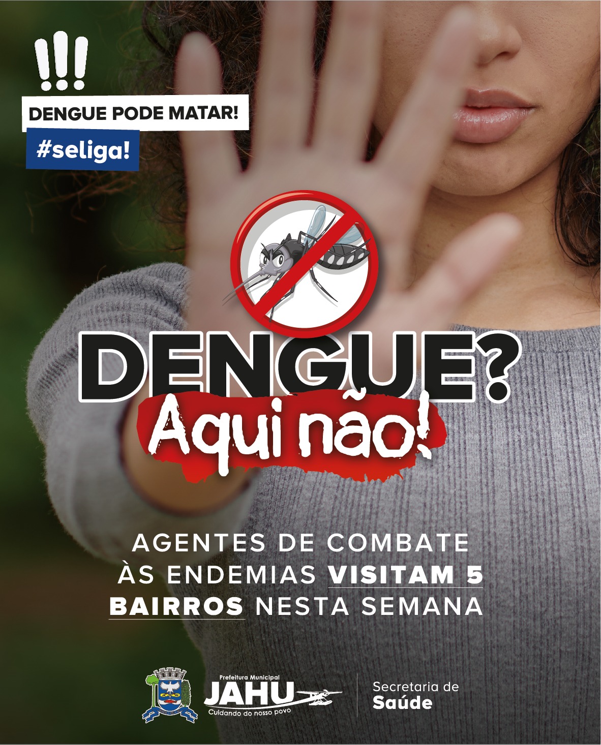 COMBATE À DENGUE: AGENTES DE COMBATE ÀS ENDEMIAS VISITAM 5 BAIRROS NESTA SEMANA