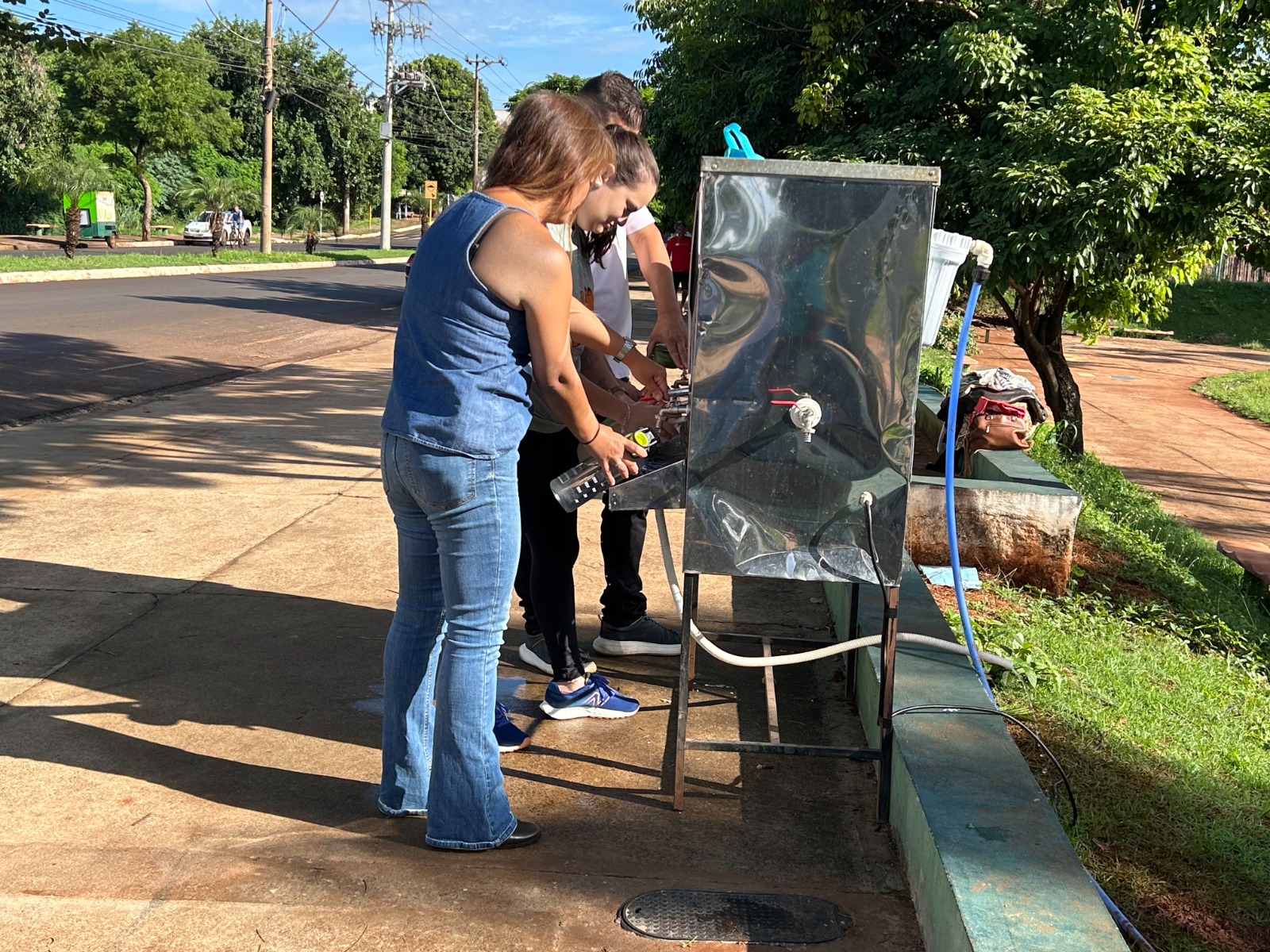 PONTOS DE HIDRATAÇÃO PARA ENFRENTAR O CALORÃO!