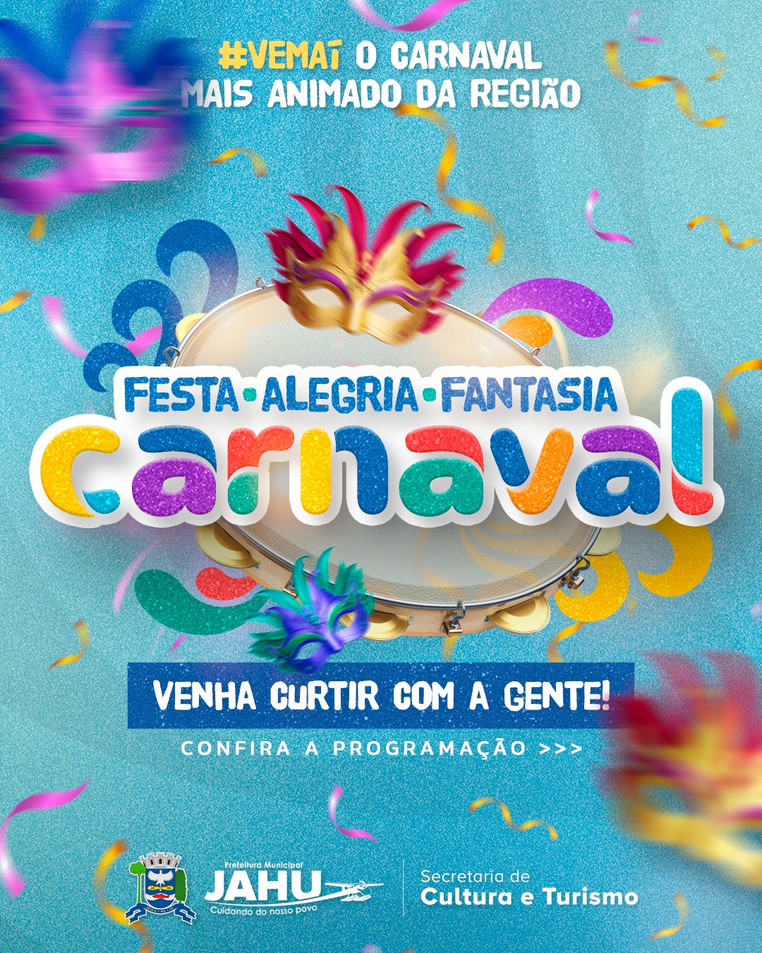 VEM AÍ O CARNAVAL MAIS ANIMADO DA REGIÃO!