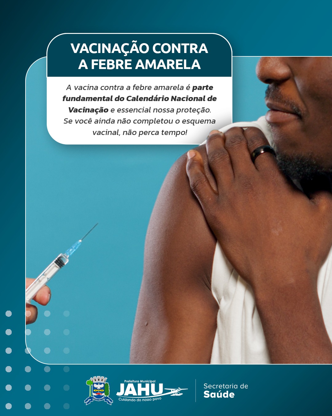 VACINAÇÃO CONTRA A FEBRE AMARELA: É IMPORTANTE ESTAR EM DIA!