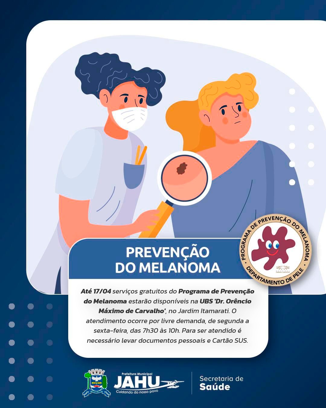 PREVENÇÃO DO MELANOMA NA UBS ITAMARATI