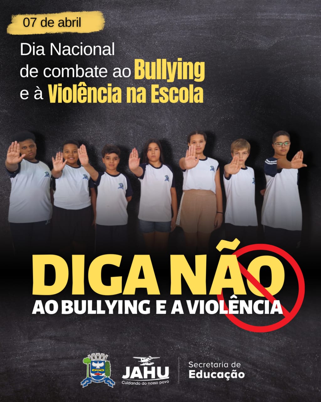 'Dia Nacional de Combate ao Bullying e à Violência na Escola'