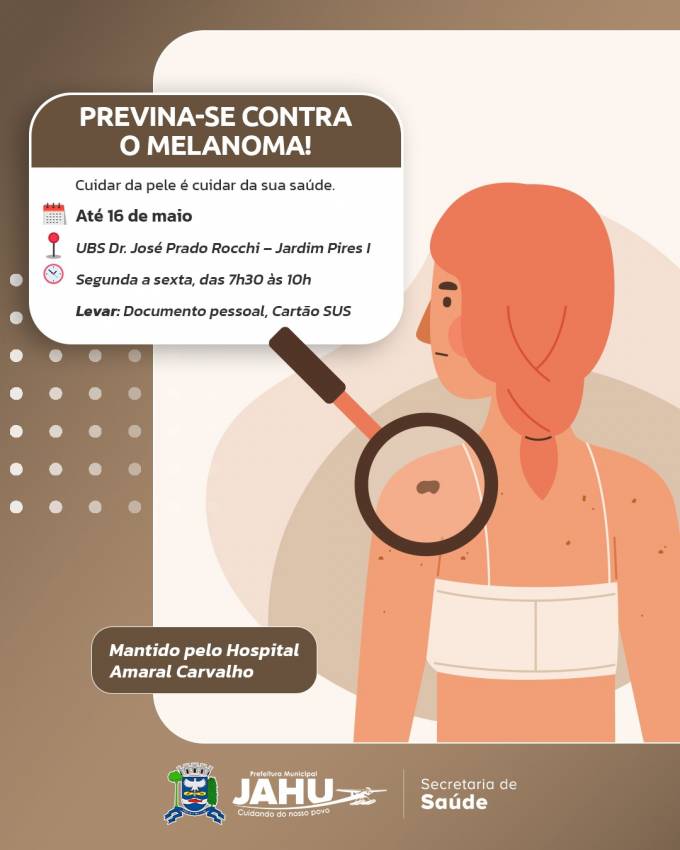 PREVENÇÃO DO MELANOMA NA UBS PIRES I
