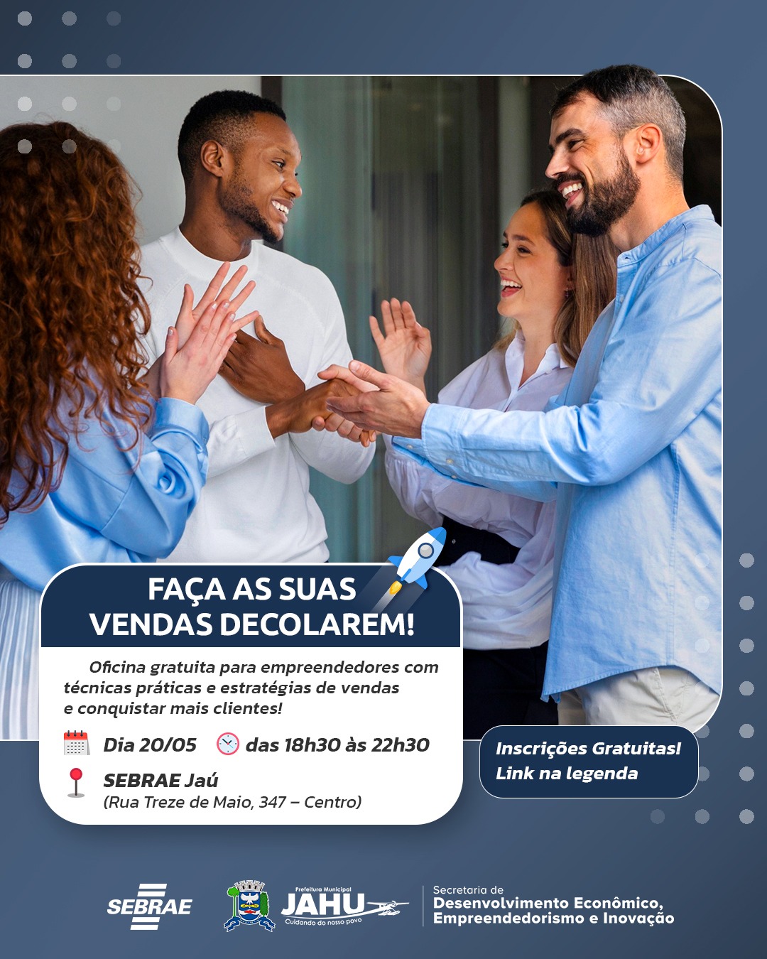 FAÇA AS SUAS VENDAS DECOLAREM!