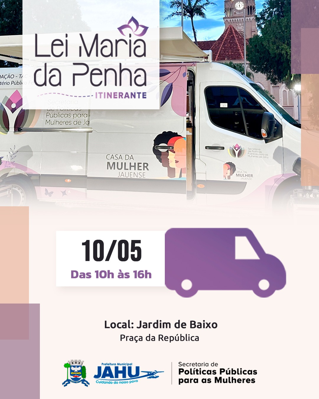 LEI MARIA DA PENHA ITINERANTE VAI AO JARDIM DE BAIXO NESTE SÁBADO (10)