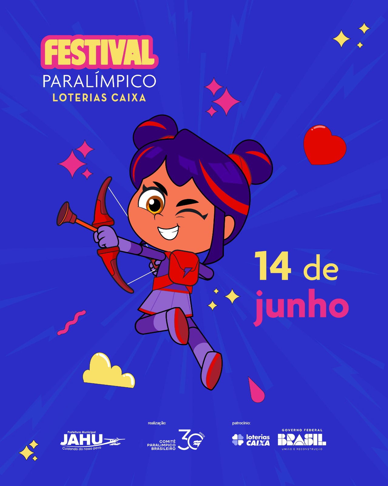 TEM MAIS UMA EDIÇÃO DO 'FESTIVAL PARALÍMPICO' CHEGANDO!