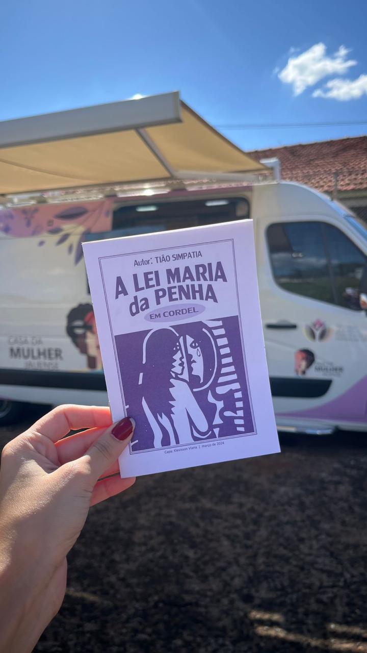 LEI MARIA DA PENHA ITINERANTE PRESENTE NO JARDIM AMÉRICA