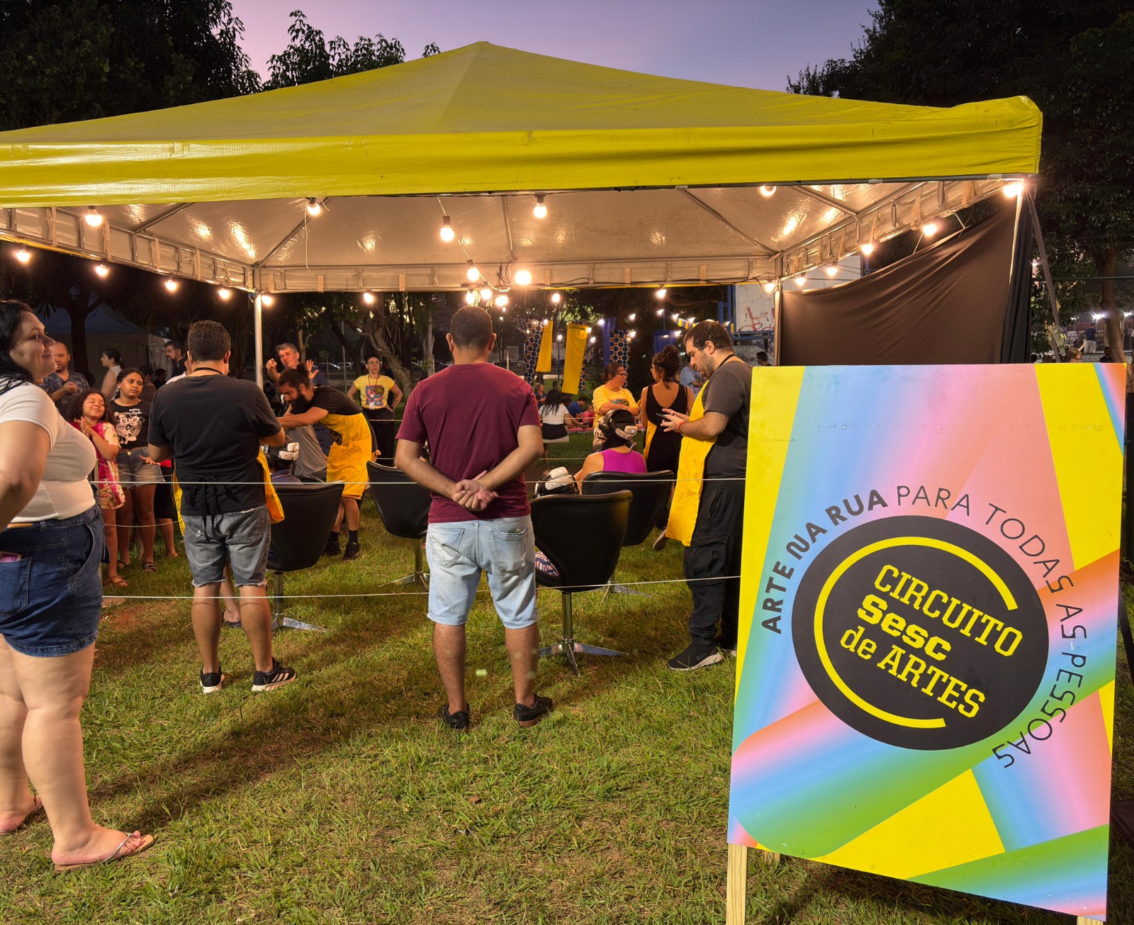 CIRCUITO SESC DE ARTES MOVIMENTA O PARQUE DO RIO JAÚ