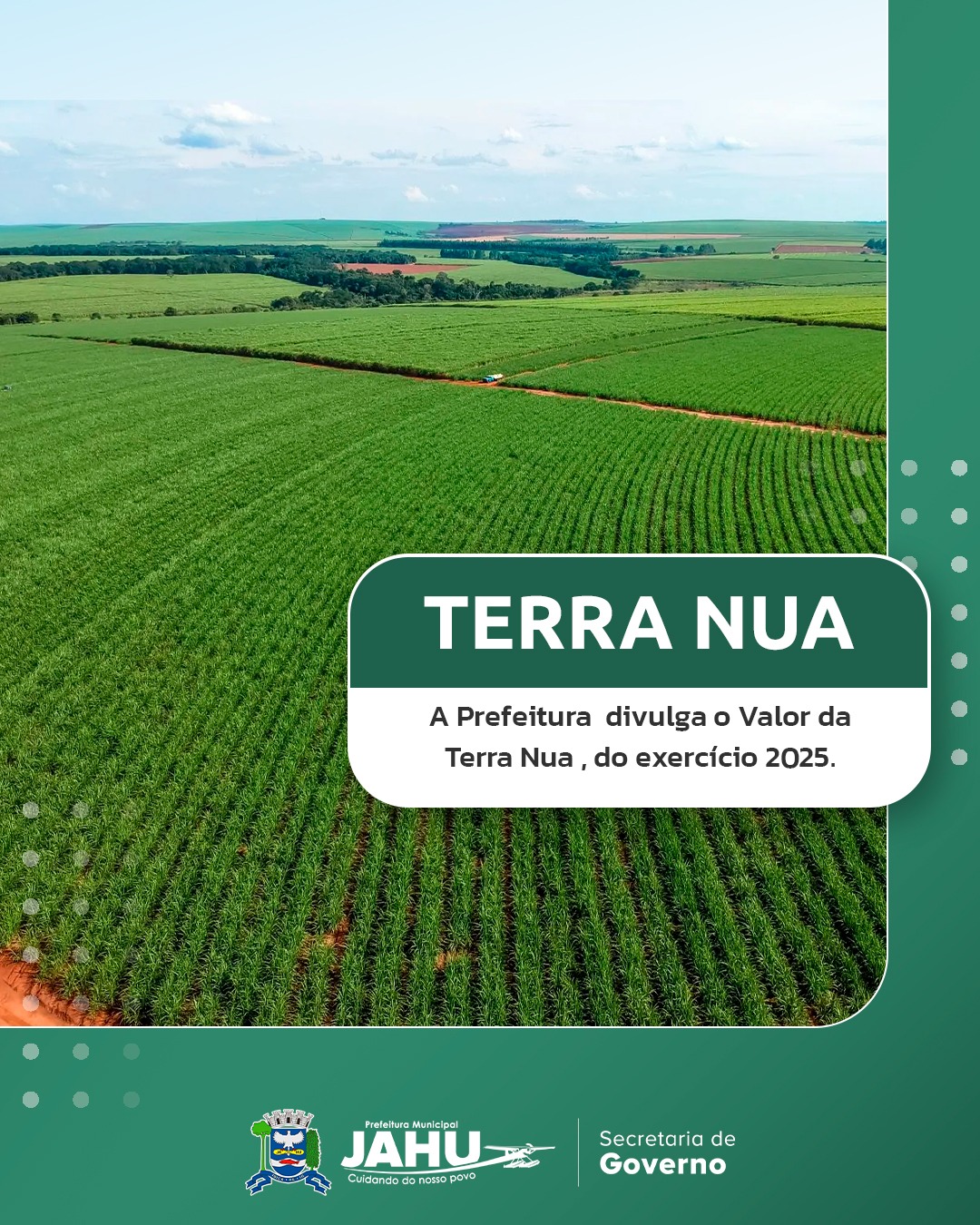 VALOR DA TERRA NUA - EXERCÍCIO 2025