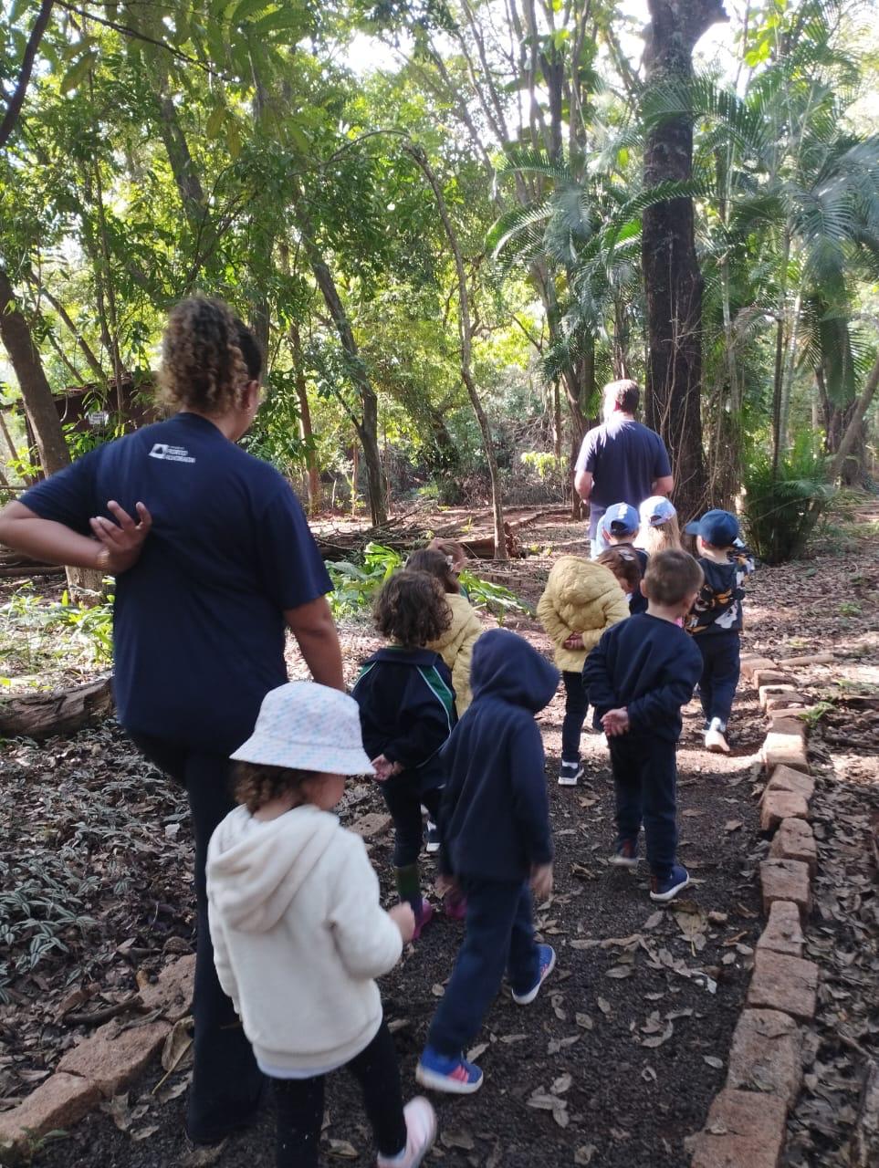 A NATUREZA COMO SALA DE AULA: MATERNAL II DO PORTO ALVORADA NO HORTO MUNICIPAL