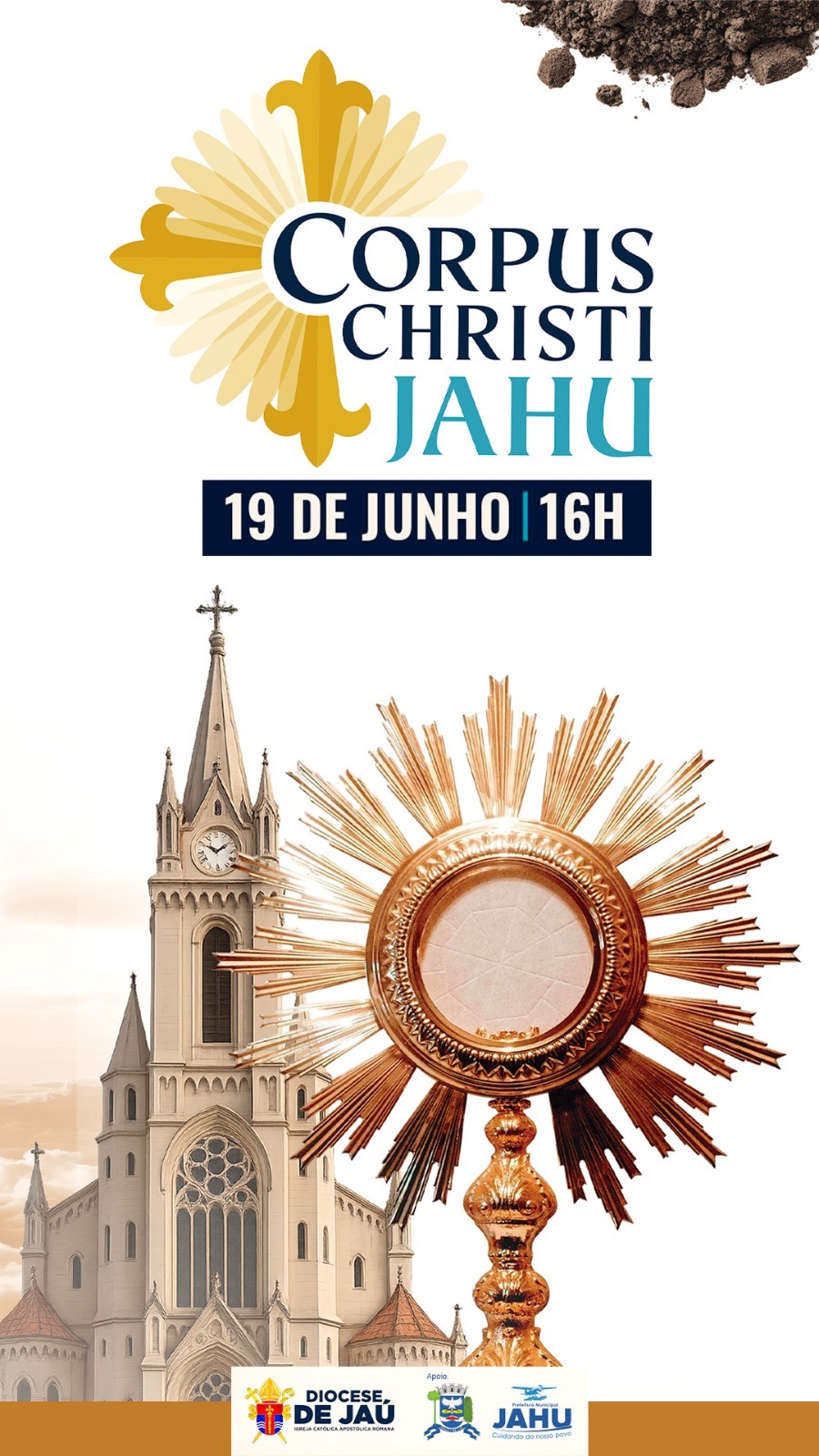 MISSA E PROCISSÃO POR RUAS ENFEITADAS MARCAM FERIADO DE CORPUS CHRISTI