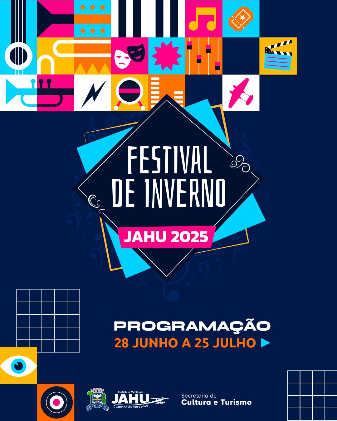 FESTIVAL DE INVERNO 2025: 'MANTENDO TRADIÇÕES - CULTURA E ARTE POR TODA PARTE'