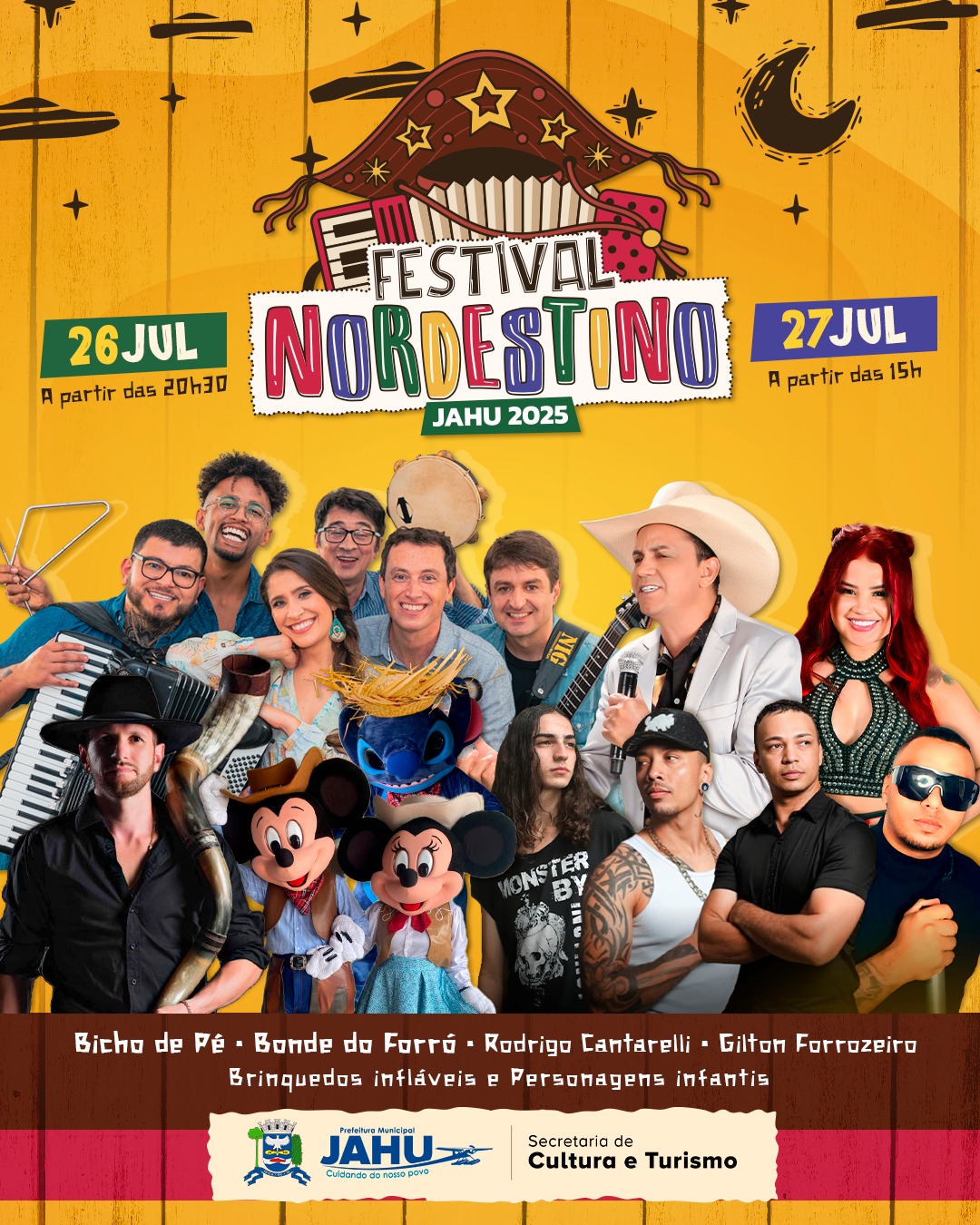NOSSO FESTIVAL NORDESTINO COMEÇA NESTE SÁBADO (26). PREPARADO?