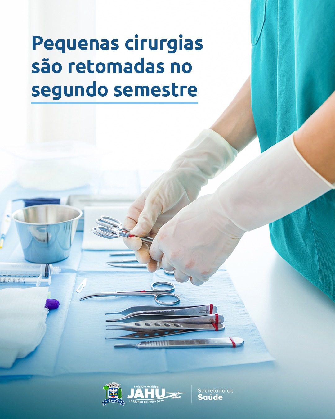 PEQUENAS CIRURGIAS SÃO RETOMADAS NO SEGUNDO SEMESTRE