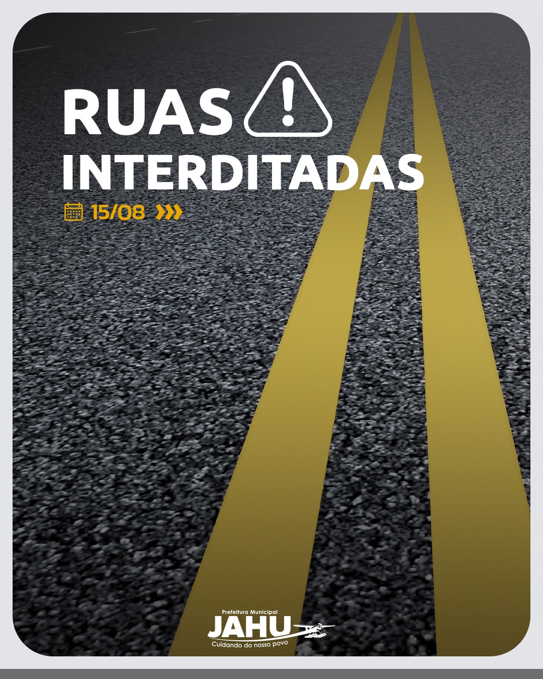 RUAS DA ÁREA CENTRAL SERÃO INTERDITADAS NESTA SEXTA-FEIRA (15) PARA A REALIZAÇÃO DO 'DESFILE CÍVICO'