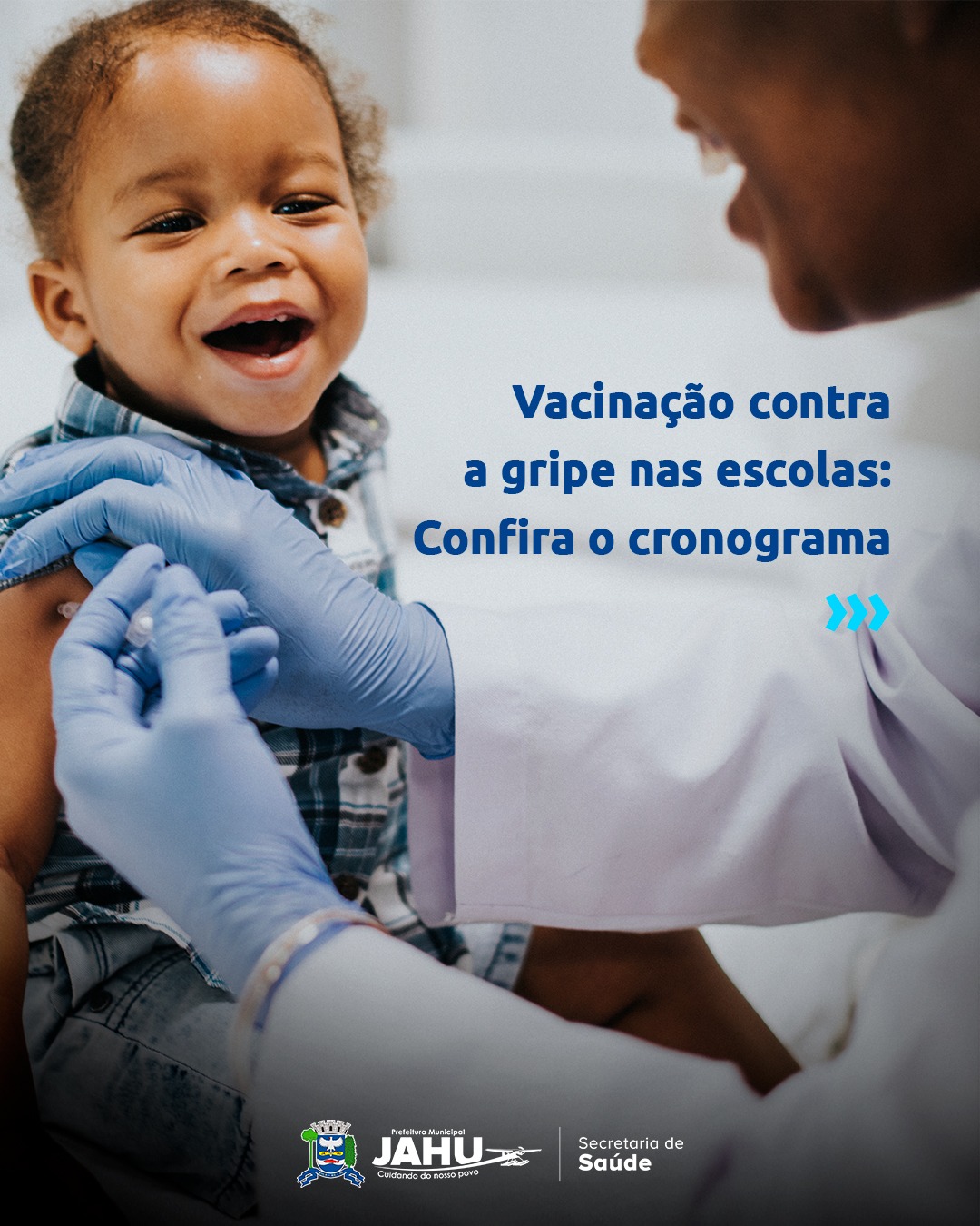 VACINAÇÃO CONTRA A GRIPE NAS ESCOLAS: CONFIRA O CRONOGRAMA