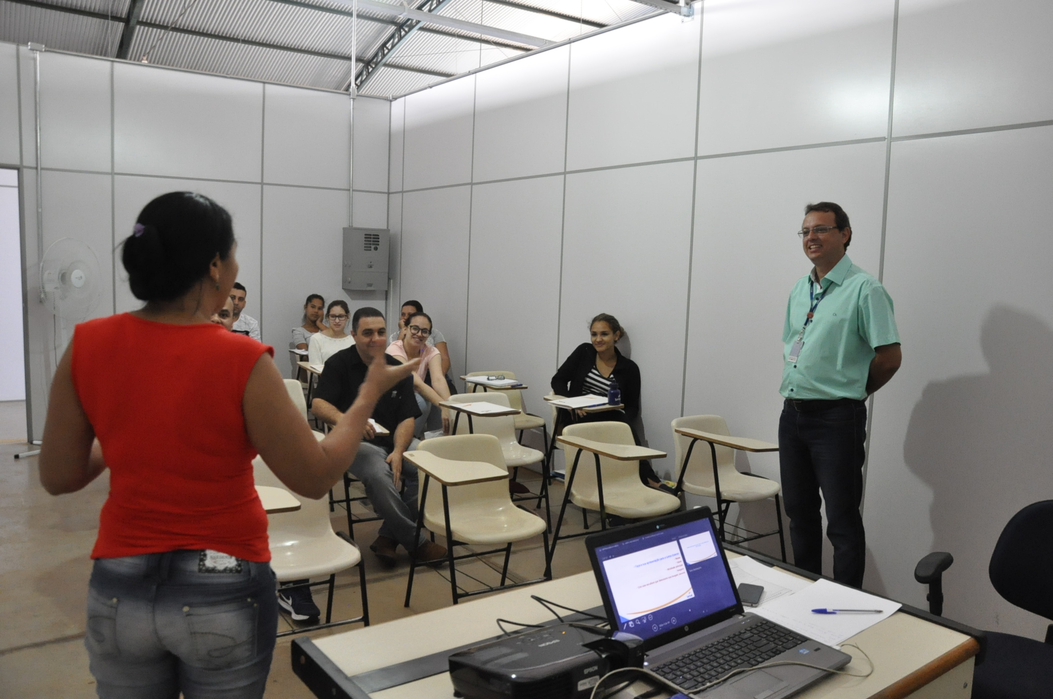 Inicio do Curso Intensivo de Administração na Incubadora de Empresas - FOTOS