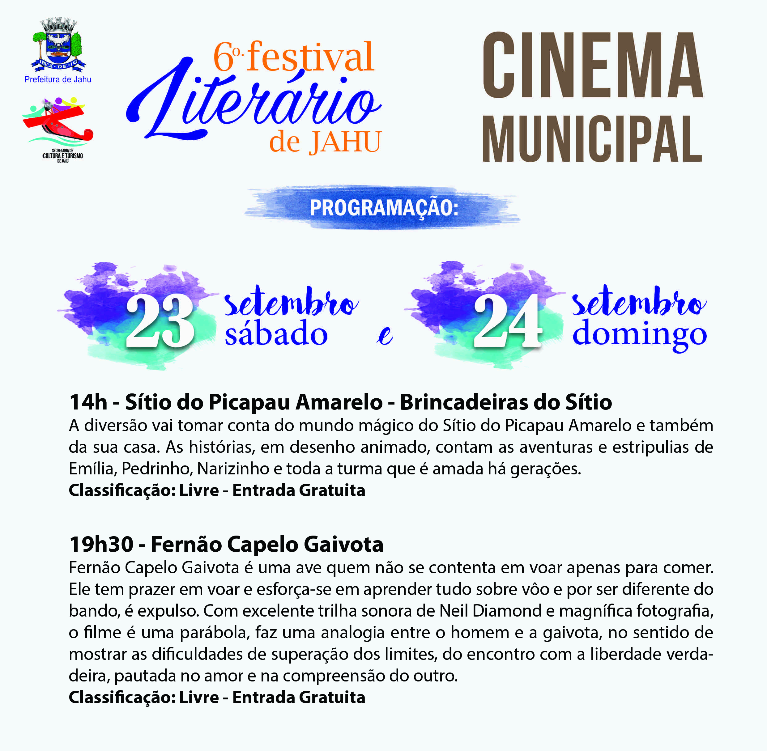 Cinema Municipal exibe filmes baseados em grandes obras literárias