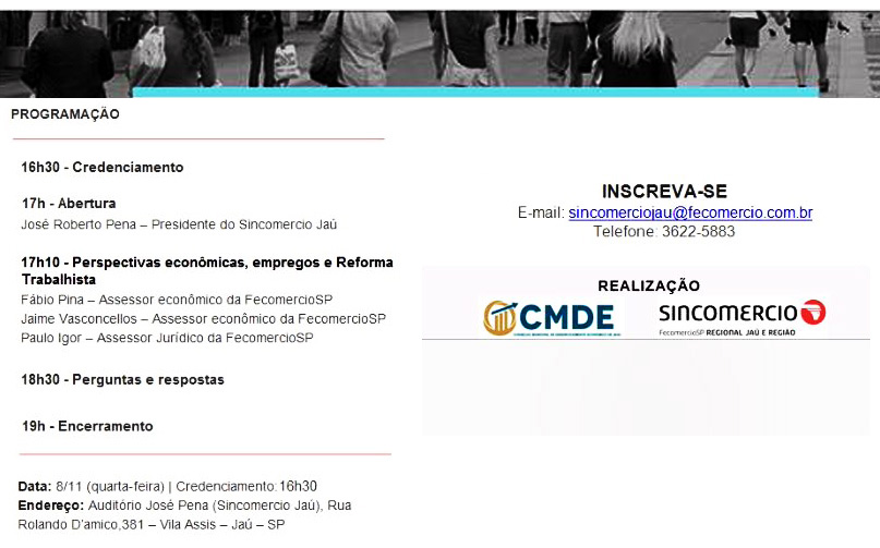 14ª reunião do Conselho Municipal de Desenvolvimento Econômico