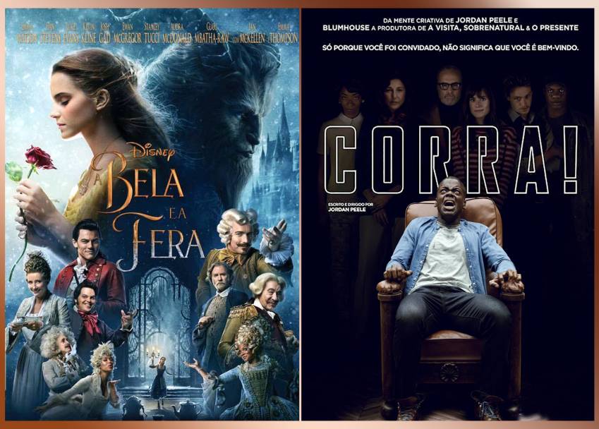 Cinema Municipal exibe A BELA E A FERA e CORRA!