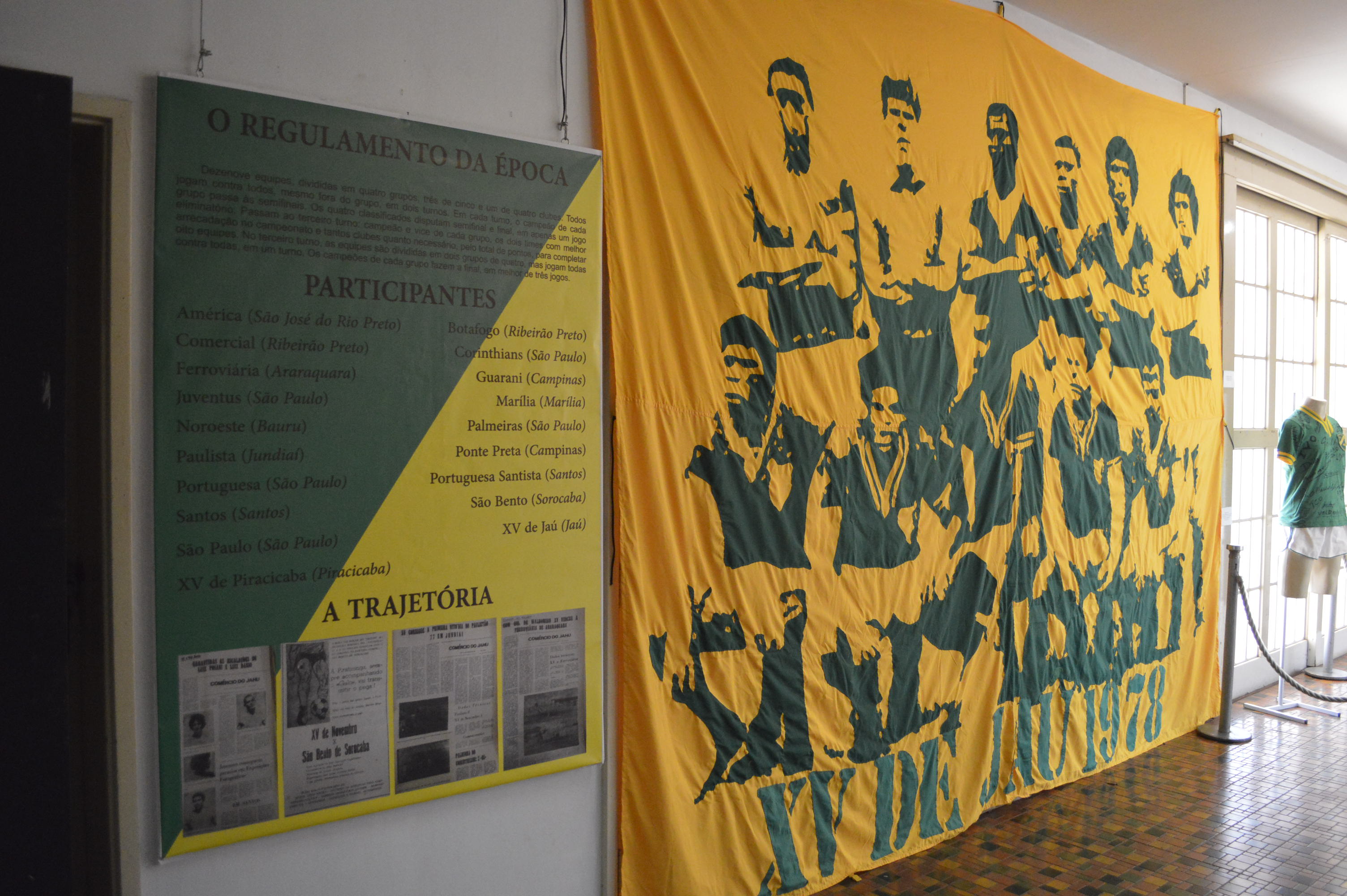 Homenagem aos ex-jogadores do Galo da Comarca no Museu Municipal de Jahu tem novo horário