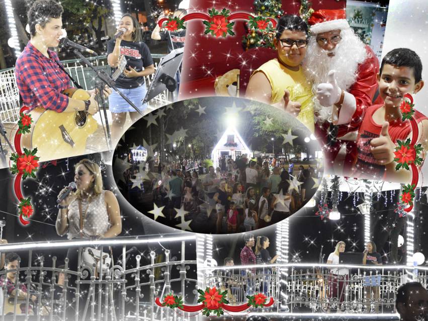 NATAL: Apresentação da Escola Toque Teclado e Casinha do Papai Noel - FOTOS