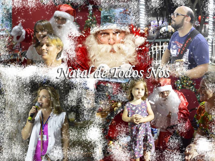 NATAL: Tom Borges e Casinha do Papai Noel - FOTOS