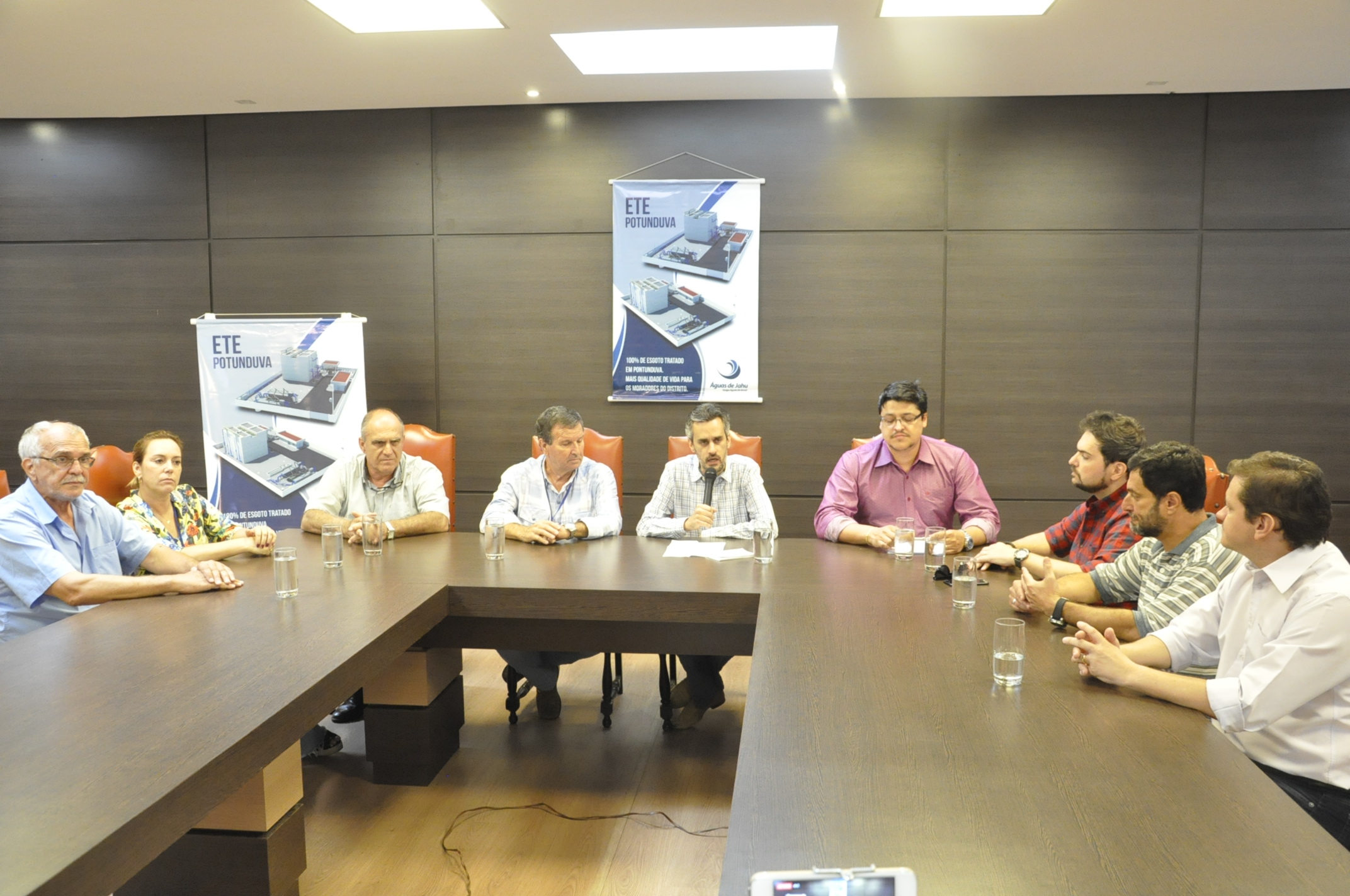 Obras da ETE Potunduva são iniciadas