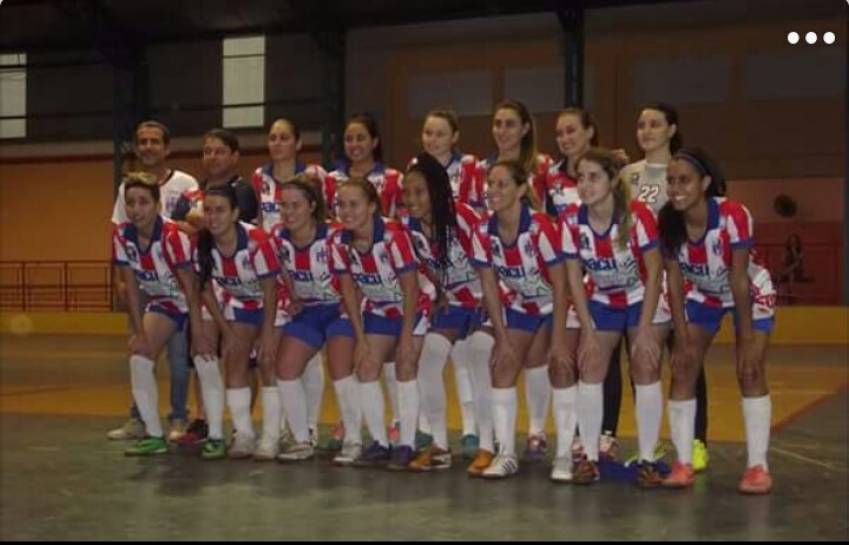 Equipe feminina de futsal estreia com vitória na Copa Record 2018