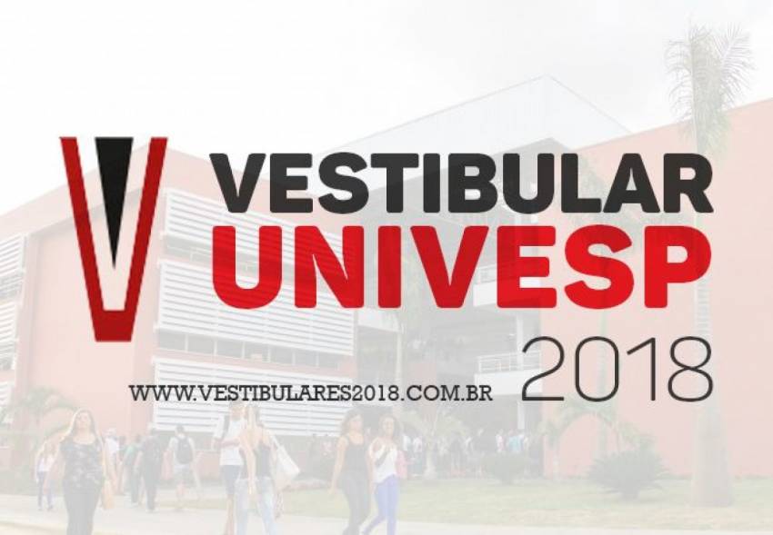 Inscrições abertas para vestibular da UNIVESP 2018