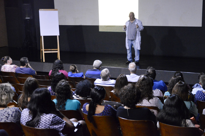 Prefeitura promove palestra no Projeto Desenvolvendo Talentos com o tema: “Hipertensão. Por que tratar?”